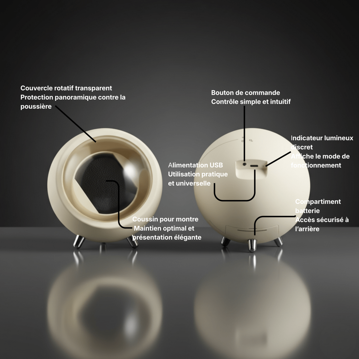 Remontoir Automatique Globe - Lomerta – Remontoir de montre automatique | Lomerta